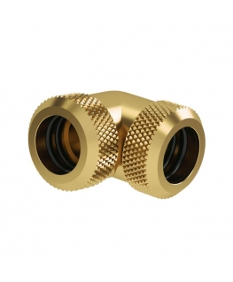 Barrow Multi-Link Adapter 90 Grad 12mm AD auf 12mm AD Hardtube - gold
