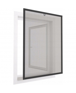 Easy Life Mako WINDOW against mosquitoes ALU 120X140 ANTHRACITE