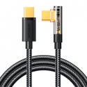 Cable for USB-C Angle 100W 1.2m Joyroom S-CC100A6 (black) Cable for USB-C Angle 100W 1.2m Joyroom S-CC100A6 (black)