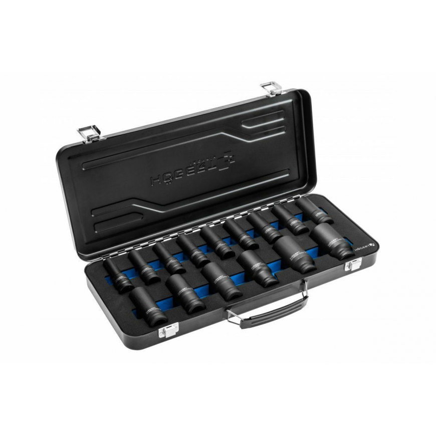 Hogert Technik HOGERT NASADKI UDAROWE DŁUGIE 15szt. 1/2" – 2