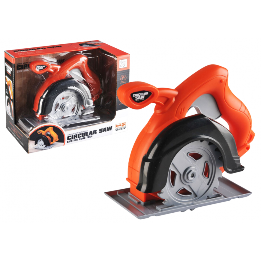 Leantoys Lean Cars Handy Circular Saw Tools Orange – 2