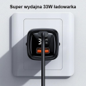 USAMS Ład. network 1xUSB-C+1xUSB T46 33W (head only) PD3.0 +QC3.0 Fast charging white|white CC152TC02 (US-CC152)