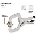 Pliers are fixed with flat tips 150 mm type C Truper® Pliers are fixed with flat tips 150 mm type C Truper®