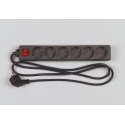 REV 512380555 сетевой фильтр Черный 6 розетка(и) 250 V 1,4 m REV 512380555 сетевой фильтр Черный 6 розетка(и) 250 V 1,4 m