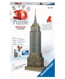 Ravensburger Mini Empire State Building 3D pusle 66 tk Ehitised