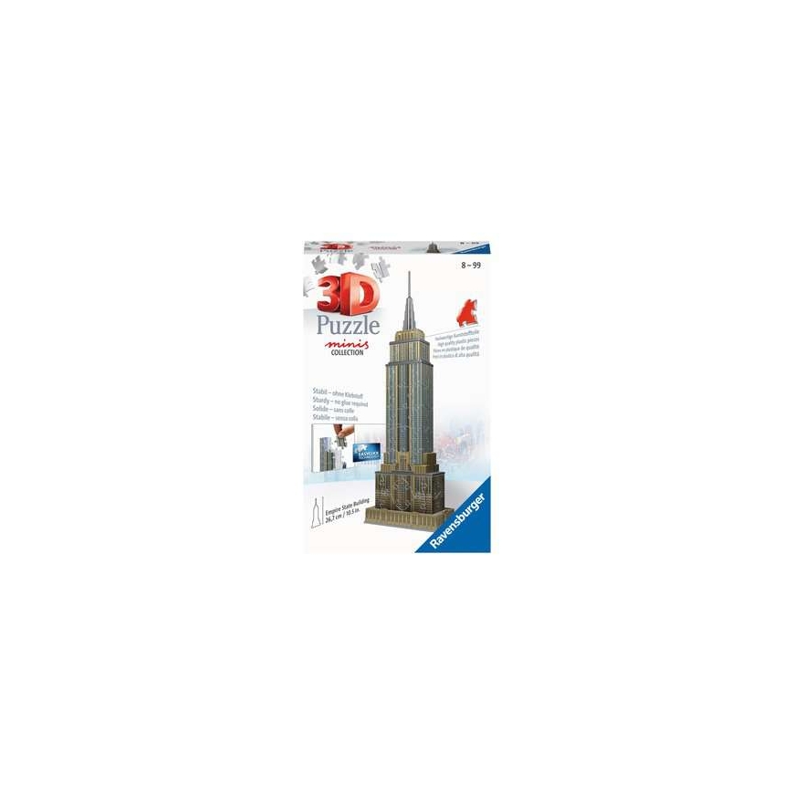 Ravensburger Mini Empire State Building 3D dėlionė 66 vnt Pastatai
