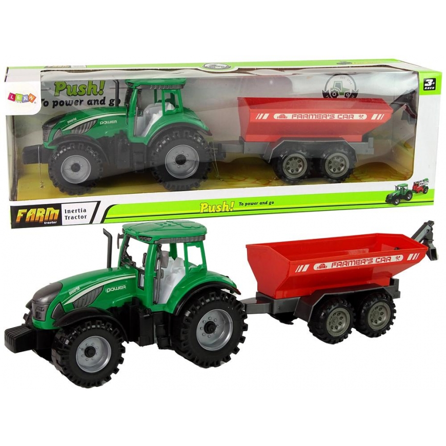 LEAN Cars Lean Cars Green tractor