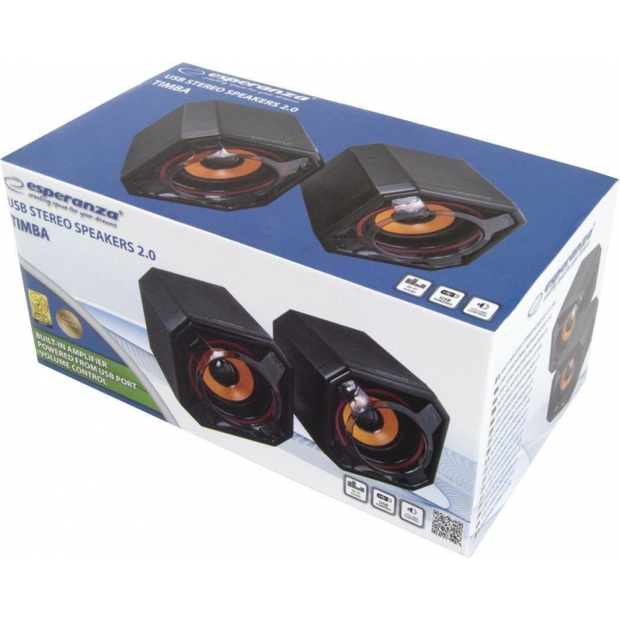 Computer speakers Esperanza 2.0 usb speakers – 2