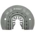 Tivoli Universal blade for multifunctional tool 87mm, segment, BiM, wood, plastic and metal Tivoli Universal blade for multifunctional tool 87mm, segment, BiM, wood, plastic and metal