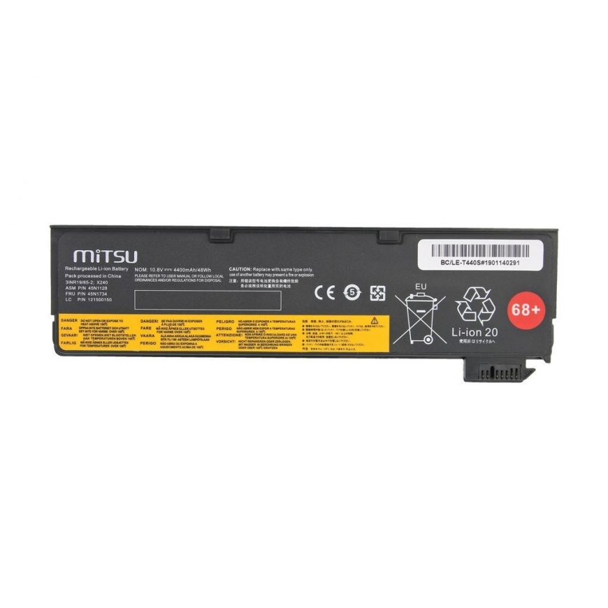 Mitsu Lenovo t440 battery x240 4400 mah (48 Wh) 10.8-11.1 volts – 4