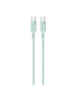Cable USB for Us Cable USB-C na USB-C PD Fast Charging 1.2m 100W Lithe Series green/green SJ567USB04 (US-SJ567)