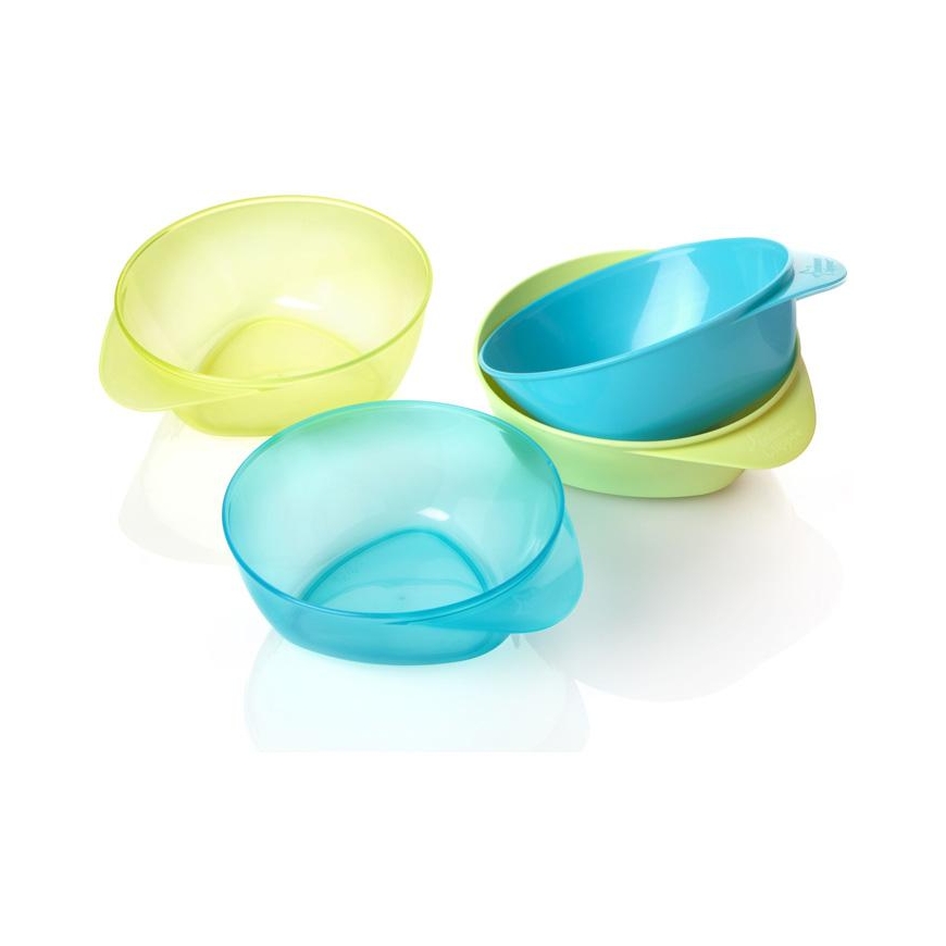 TOMMEE TIPPEE bowls EASY SCOOP, 4 pcs., 44671492