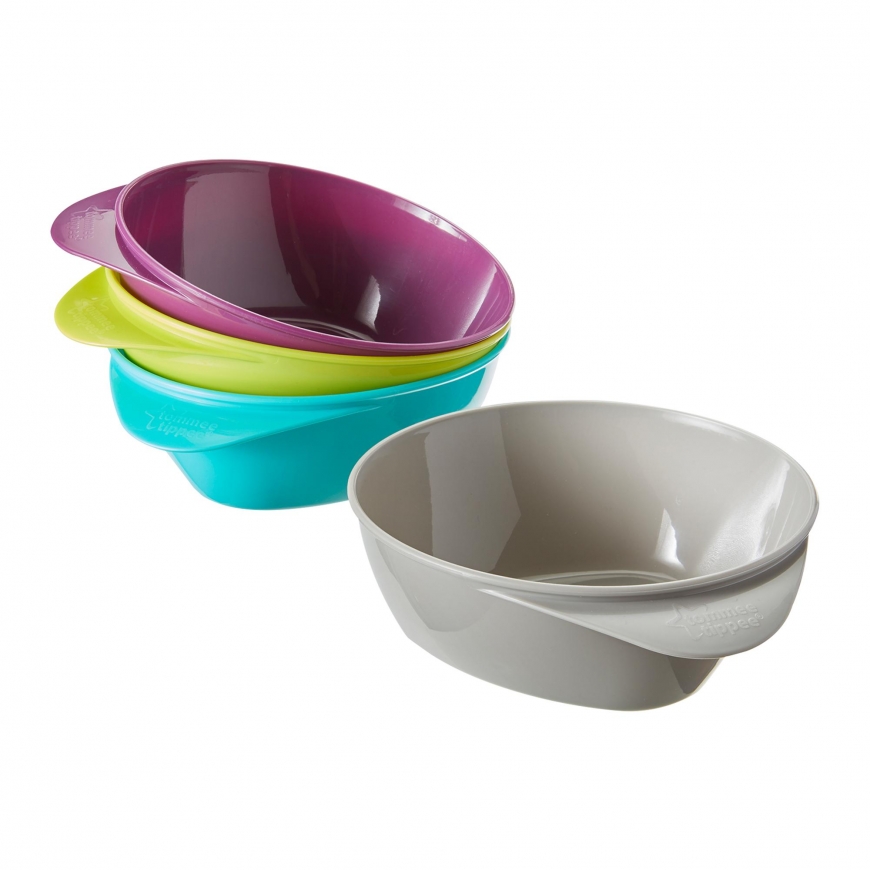 TOMMEE TIPPEE dubenėliai EASY SCOOP, 4 vnt., 44671492 – 2