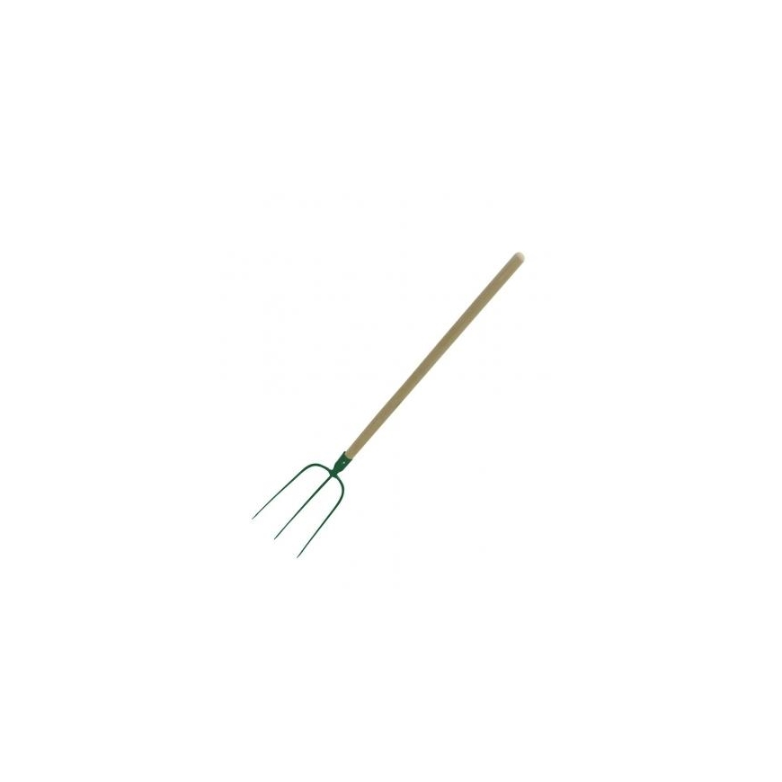 POLSKA Mega Hay fork 3 teeth 133cm wooden handle - 12283