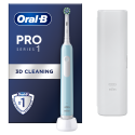 Braun D305.513.3X Pro Series 1 Caribbean Mėlyna Elektrinis Dantų Šepetėlis + Kelioninis Dėklas