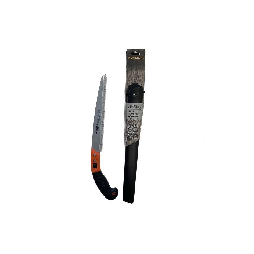 hand saw for branches 270 mm, SPEED CUT PRO, Komelon [PWC-270] with case – 3