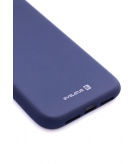 Evelatus Samsung Galaxy A04E / A04 Nano Silicone Case Soft Touch TPU Dark Blue