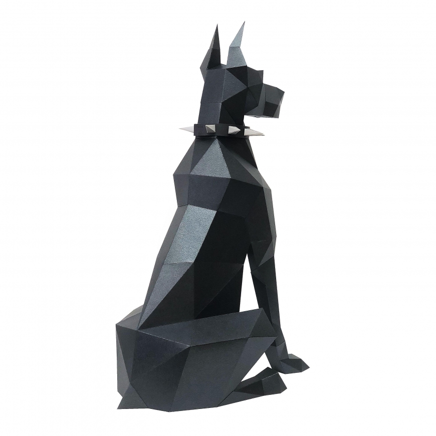 Beldizart Wizardi 3D paper model PP-2DBR-BLA – 4