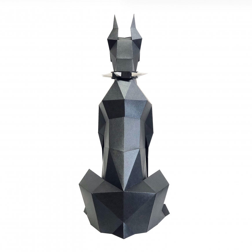 Beldizart Wizardi 3D paper model PP-2DBR-BLA – 5