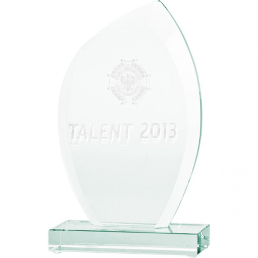 Tryumf 3D engraved glass trophy with case – 4