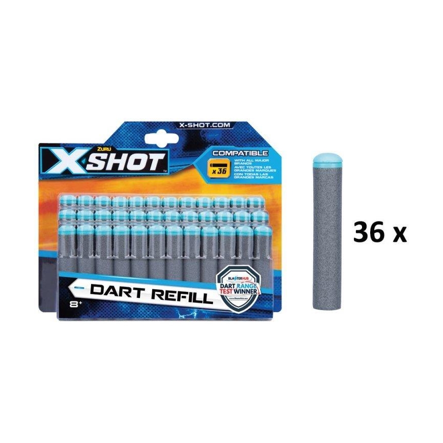 XSHOT ammunition Dart Refill, 36 pcs., 3618