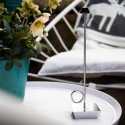Broggi Lampada Bugia chromed rechargeable Broggi Lampada Bugia chromed rechargeable