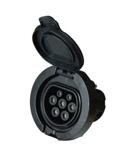 Electric vehicle charging station socket Duosida, Type 2 (Female), 32A, 3-phase