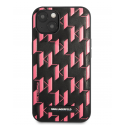 Karl Lagerfeld KLHCP13SMNMP1P iPhone 13 mini 5.4" Hard Case, Pink/Pink Monogram Plate Karl Lagerfeld KLHCP13SMNMP1P iPhone 13 mini 5.4" Hard Case, Pink/Pink Monogram Plate