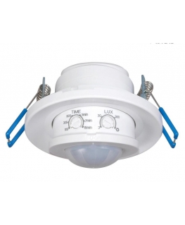 PIR Maclean motion sensor for built-in infrared, 6m range, 800W/400W, MCE130