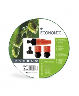 Garden set 15m 1/2 "with Cellfast Economic accessories
