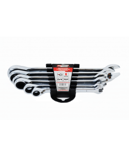 AW-Tools AWTOOLS combination spanners WITH WRENCHES SET 6 pcs 8-19mm