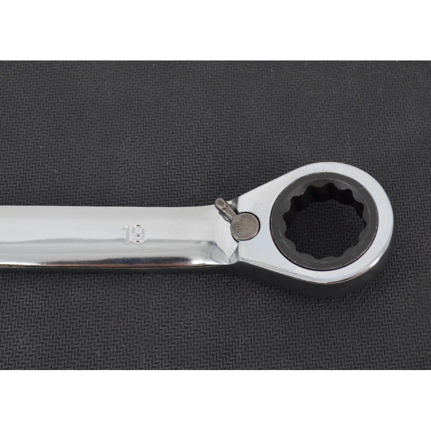 AW-Tools AWTOOLS kombinuotieji veržliarakčiai SU RETŠKŲ RINKINYS 6 vnt 8-19mm – 2