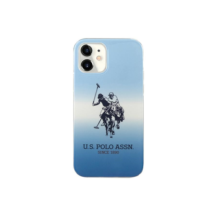 Dėklas Us Polo Assn US Polo USHCP12SPCDGBL iPhone 12 mini 5,4" mėlynas/mėlyna gradientų kolekcija – 3