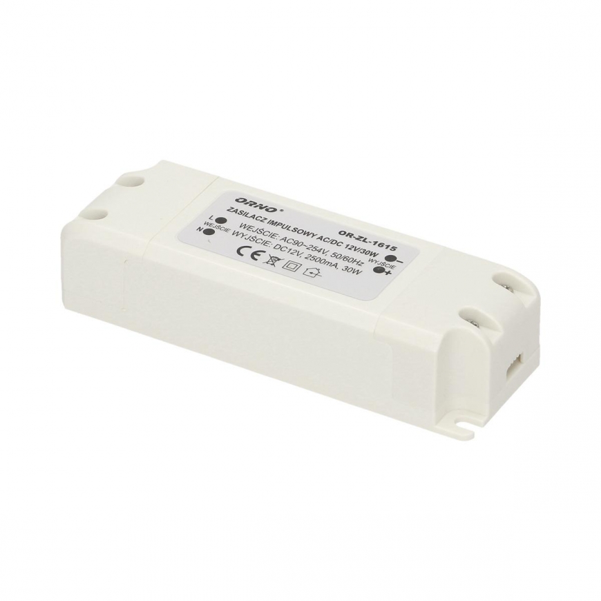 Orno Power supply LED 12VDC 30W, IP20 – 2