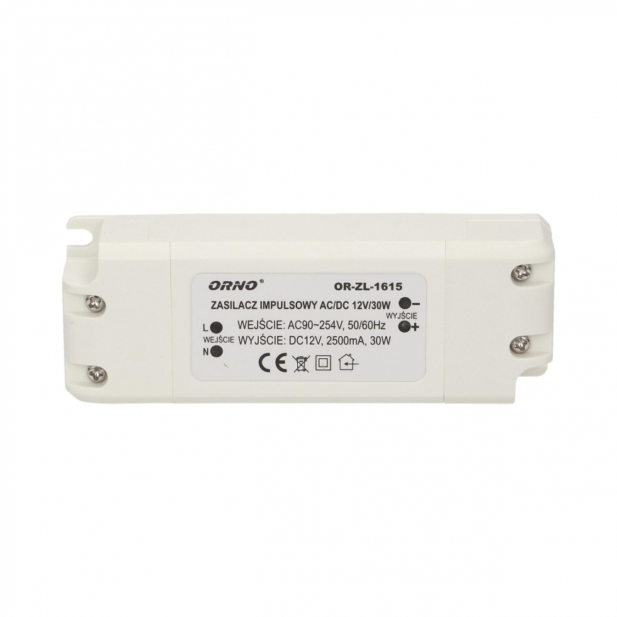 Orno Power supply LED 12VDC 30W, IP20 – 5