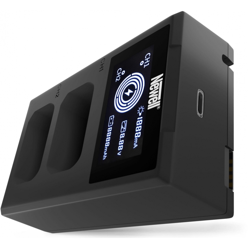 Newell Camera Charger Newell FDL-USB-C Dual Channel Charger for NP-FW50 Batteries – 2