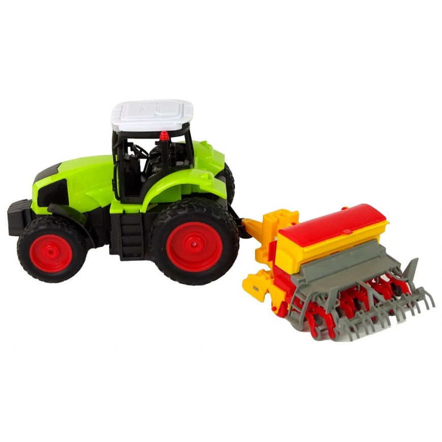 Lean Cars Agricultural Vehicle Tractor with Baler R/C 1:16 Green – 3