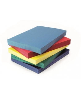 Binding spines Delta A4, 250g/m², cardboard, black (100 pcs.)