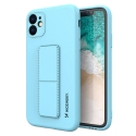 Wozinsky Apple iPhone 12 Kickstand Case silicone case with stand Blue