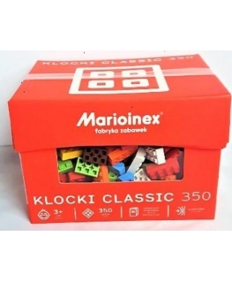 Marioinex Klasikinės kaladėlės 350 vnt.