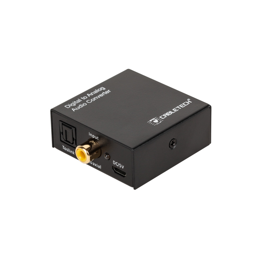 Cabletech Garso keitiklis iš optinio skaitmeninio signalo į analoginį – 4