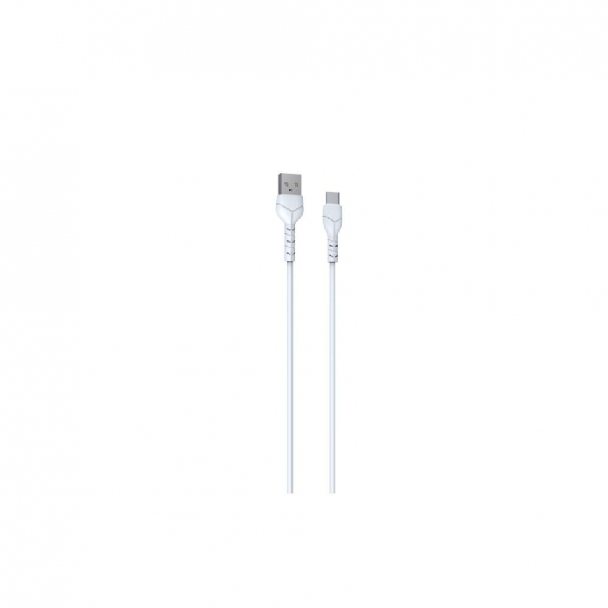 Devia Kintone cable USB - USB-C 1.0 m 2.1A white set 30 pcs V2 – 2
