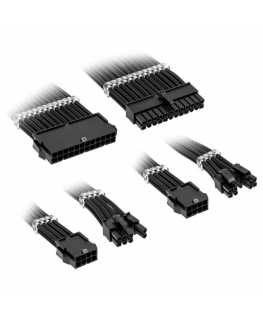 Kolink Core Standard Braided Cable Extension Kit - Jet Juodas