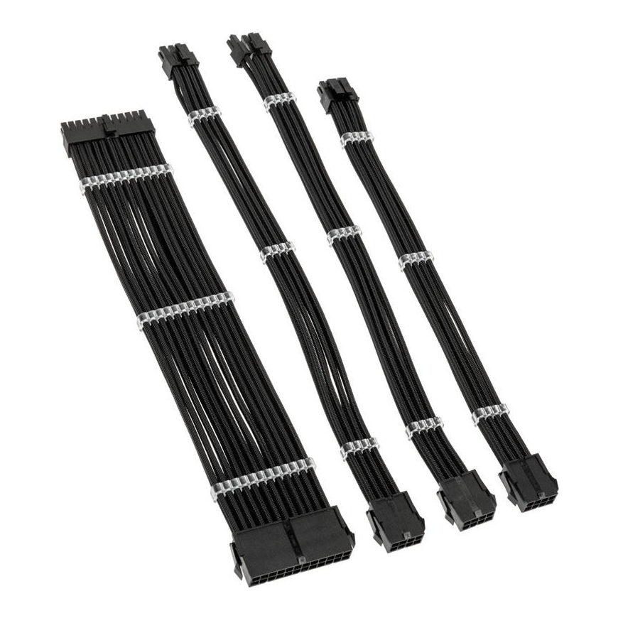 Kolink Core Standard Braided Cable Extension Kit - Jet Black – 2