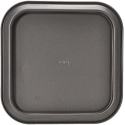 Patisse step square 24 x 24 x 9.5 cm gray steel Patisse step square 24 x 24 x 9.5 cm gray steel