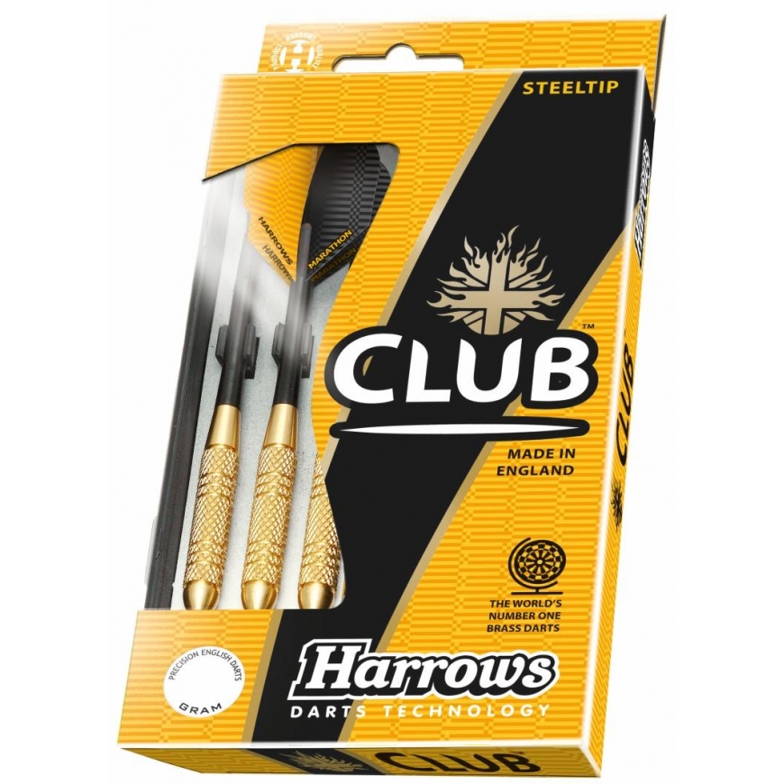 Harrows Smiginis Steeltip CLUB BRASS 3x20gK – 2