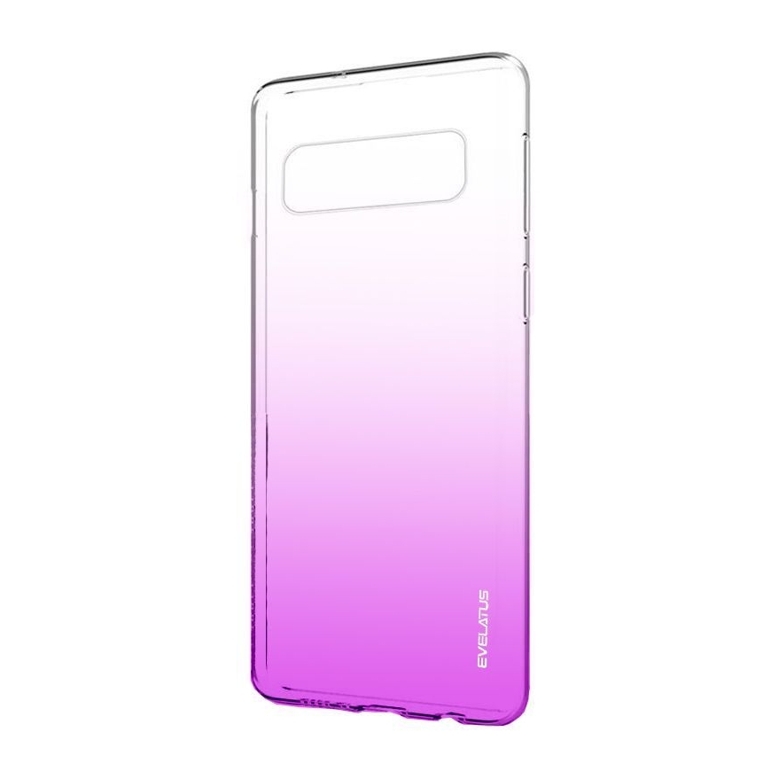 Evelatus Samsung Galaxy S10 Gradient TPU Case Rose Red
