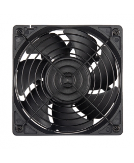 Silverstone FHS 120X Datora korpusam Ventilators 12 cm Melns 1 pcs