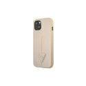 Dėklas Guess GUHCP14LPSATLE iPhone 14 Pro 6,1 colio smėlio / smėlio spalvos kietas SaffianoTriangle logotipas Dėklas Guess GUHCP14LPSATLE iPhone 14 Pro 6,1 colio smėlio / smėlio spalvos kietas SaffianoTriangle logotipas