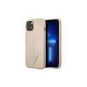 Dėklas Guess GUHCP14LPSATLE iPhone 14 Pro 6,1 colio smėlio / smėlio spalvos kietas SaffianoTriangle logotipas Dėklas Guess GUHCP14LPSATLE iPhone 14 Pro 6,1 colio smėlio / smėlio spalvos kietas SaffianoTriangle logotipas